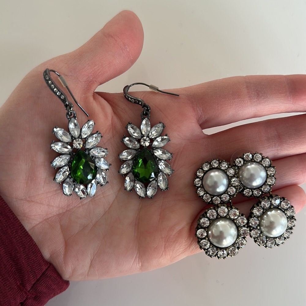 Bundle of 2x sets of earrings. Both from Baublebar. New, never been used.
